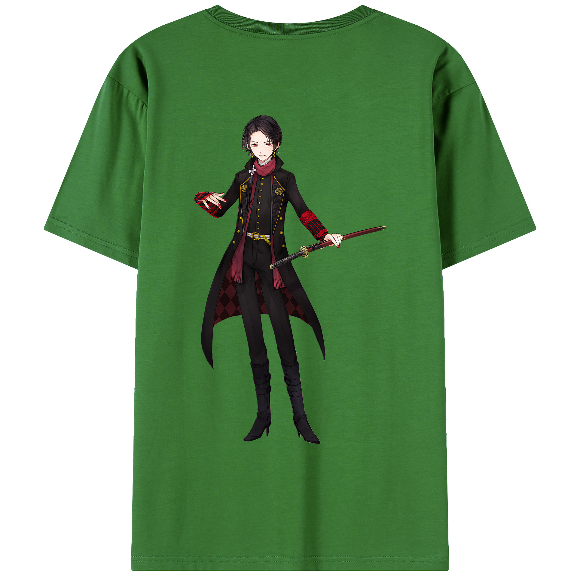 （画像用） 刀剣乱舞 Touken Ranbu レディース半袖Tシャツ(バックプリント)